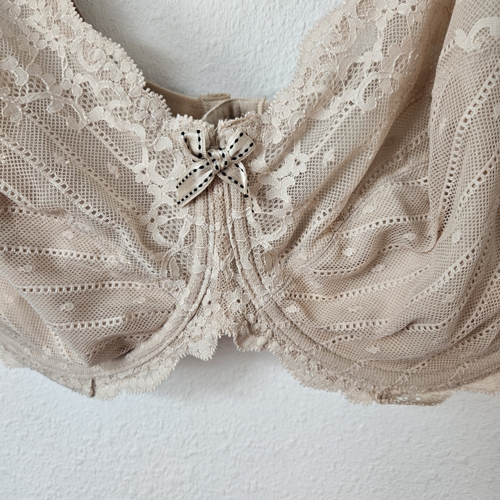 Chantelle Rive Gauche Full Coverage Unlined Bra - Size 40DDD - Picture 6 of 11